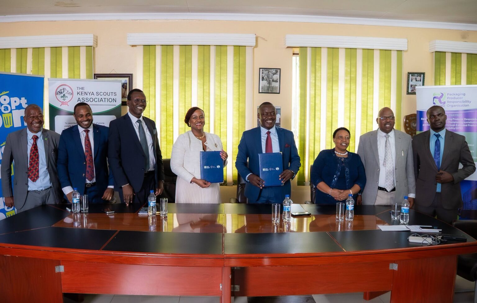 PAKPRO, Kenya Scouts Partner to Promote Waste Segregation in Schools